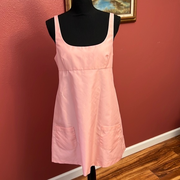 NEW AMANDA UPRICHARD grady dress in pink - Picture 3 of 9